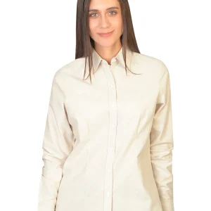 Blusa Oxford Ingles Beige B0205